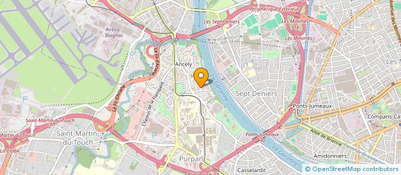 localisation de l'entreprise JOUE ET FORME  TOULOUSE