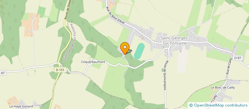 localisation de l'entreprise JOUEN LEMPEREUR  SAINT-GEORGES-SUR-FONTAINE