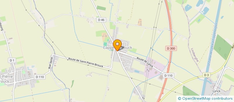 localisation de l'entreprise JOUENNE FRANCIS ET VERONIQUE  CAPPELLE-BROUCK