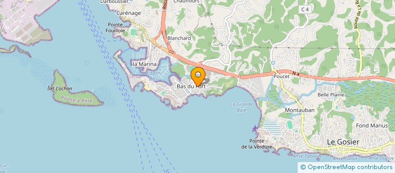 localisation de l'entreprise JOUER APPRENDRE ET S EVEILLER à LE GOSIER