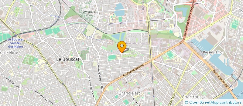 localisation de l'entreprise JOUER GAGNANT CONCEPT  LE BOUSCAT