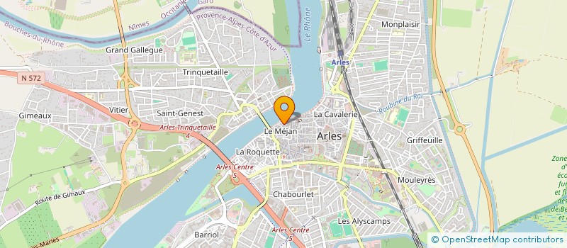 localisation de l'entreprise JOUER LA SOLIDARITE à ARLES