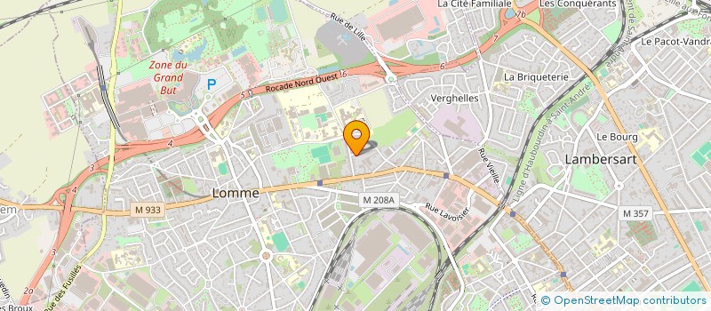 localisation de l'entreprise JOUER POUR LE PLAISIR DE LILLE à LILLE