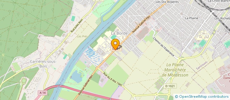 localisation de l'entreprise JOUET 3000 à MONTESSON