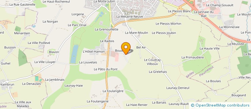 localisation de l'entreprise JOUET ALAIN  BEDEE