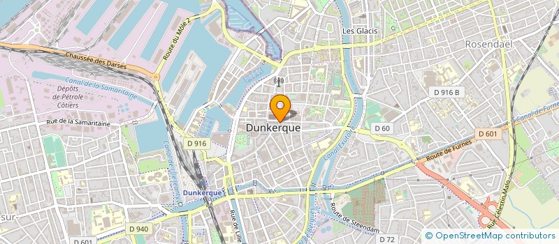 localisation de l'entreprise JOUET CLUB LEULLIETTE à DUNKERQUE