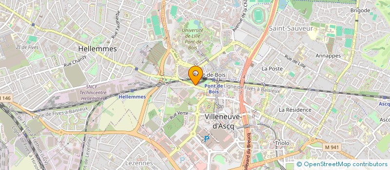 localisation de l'entreprise JOUET DUVAL INDIVISION à VILLENEUVE-D'ASCQ