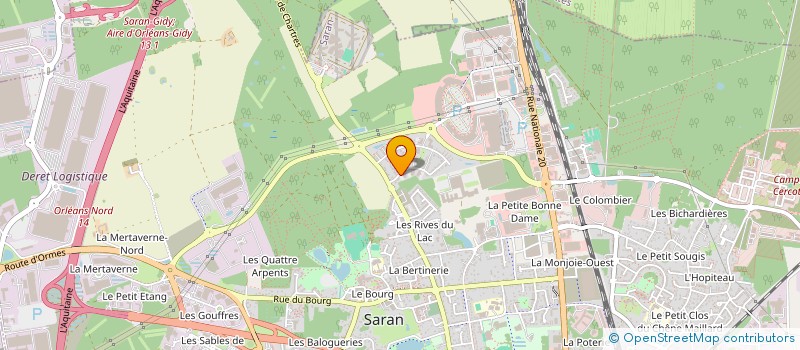 localisation de l'entreprise JOUETONFOOT à SARAN