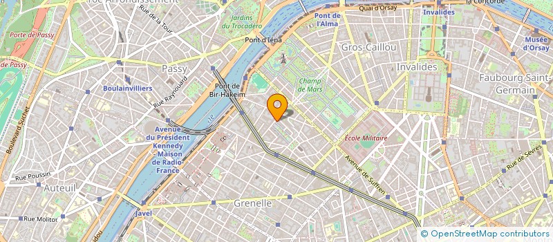localisation de l'entreprise JOUETS & LOISIRS à PARIS