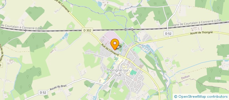 localisation de l'entreprise JOUETSTOCK EURL  THORIGNE-SUR-DUE