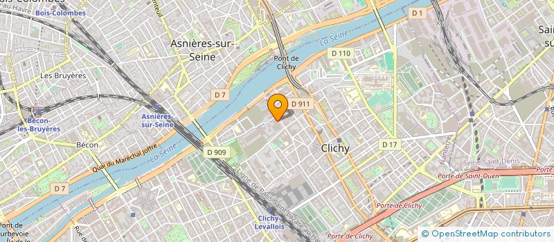 localisation de l'entreprise JOUEZ LE JEU à CLICHY