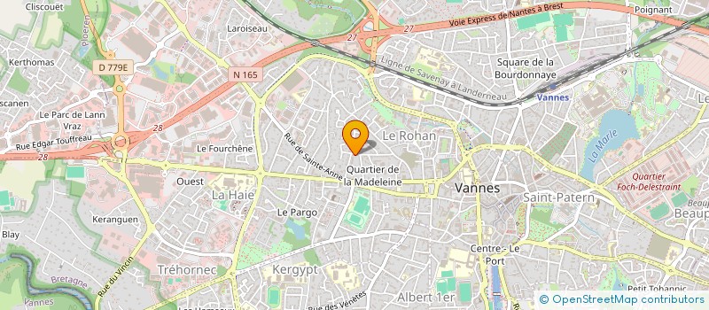 localisation de l'entreprise JOUFFE-GUILLEVIC à VANNES