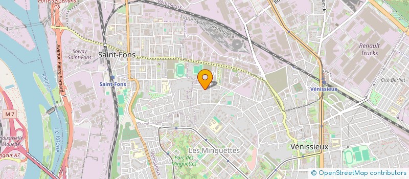 localisation de l'entreprise JOUFFREY DE BONI BUENDIA à VENISSIEUX