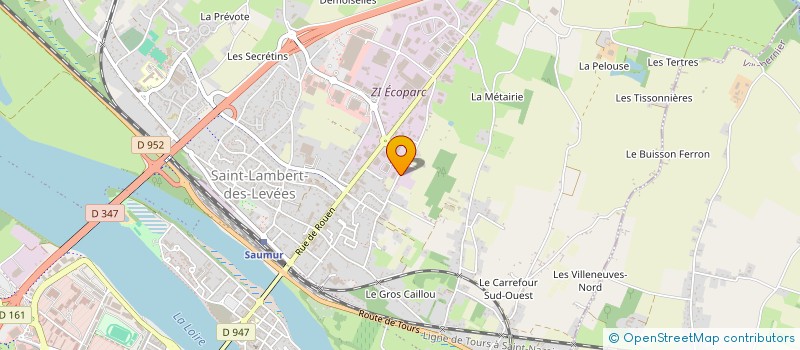 localisation de l'entreprise JOUFFRIAULT  SAUMUR