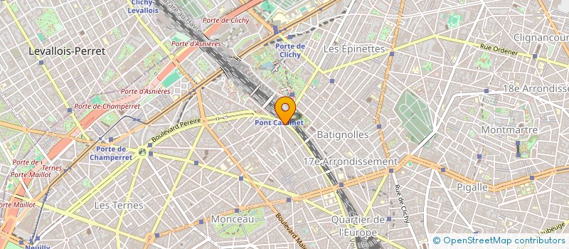 localisation de l'entreprise JOUFFROY CARDINET  PARIS