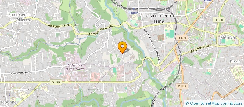 localisation de l'entreprise JOUFFROY EQUIPEMENT à TASSIN-LA-DEMI-LUNE
