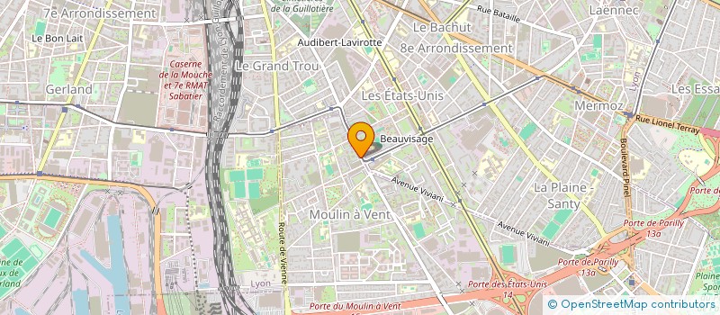 localisation de l'entreprise JOUGRIS  VENISSIEUX