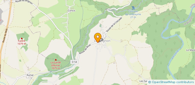 localisation de l'entreprise JOUHANNEL PERE ET FILS  LE BRIGNON