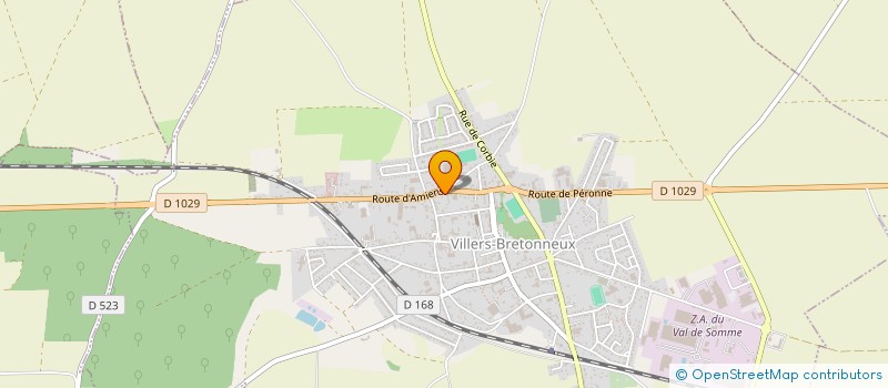 localisation de l'entreprise JOUHANNET IMMOBILIER à VILLERS-BRETONNEUX