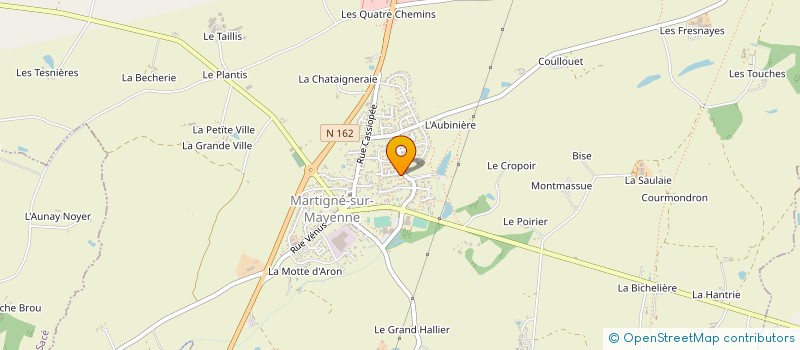 localisation de l'entreprise JOUIN DU VERGER  MARTIGNE-SUR-MAYENNE