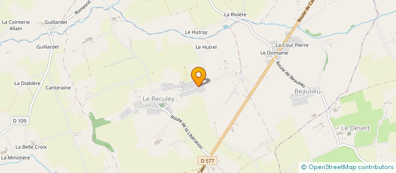 localisation de l'entreprise JOUINI HOLDING  SOULEUVRE EN BOCAGE