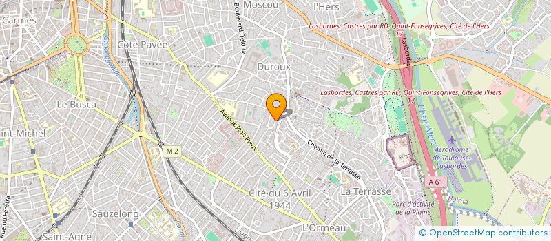 localisation de l'entreprise JOUKO à TOULOUSE