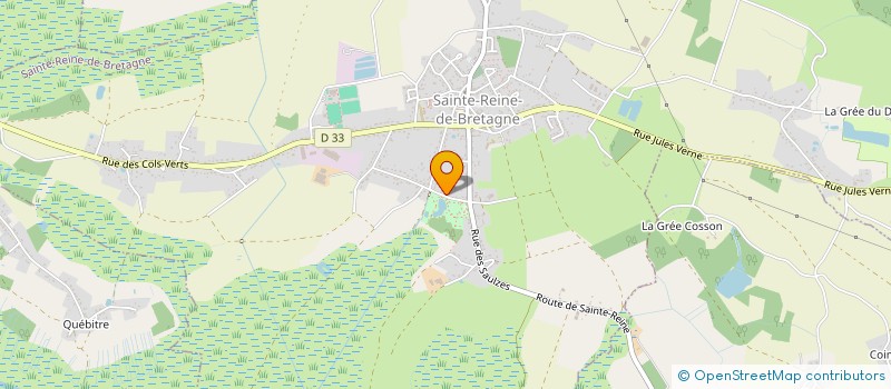 localisation de l'entreprise JOULAIN MENUISERIE ET AMENAGEMENT  SAINTE-REINE-DE-BRETAGNE