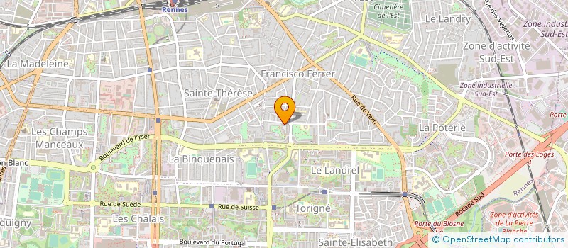 localisation de l'entreprise JOULE  RENNES