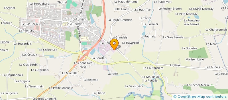 localisation de l'entreprise JOULEF  SAINT-AUBIN-D'AUBIGNE