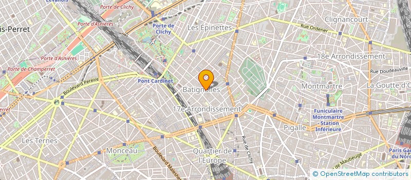 localisation de l'entreprise JOULIE ET THEVENOT à PARIS