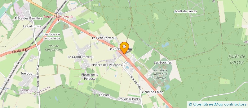 localisation de l'entreprise JOULIN à ESVRES