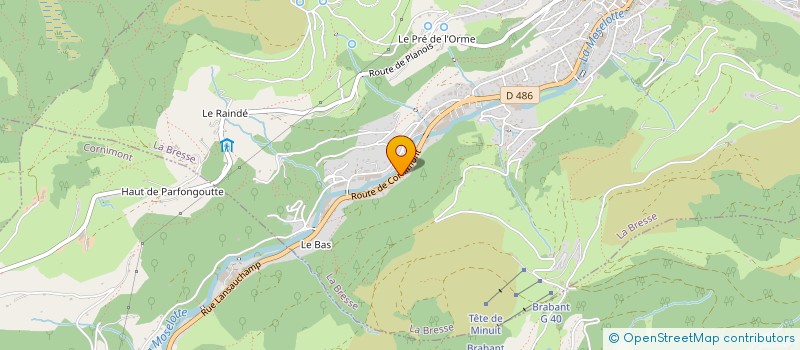 localisation de l'entreprise JOULUPUKKI  LA BRESSE