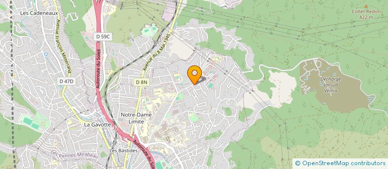 localisation de l'entreprise JOULYA IMMO à MARSEILLE