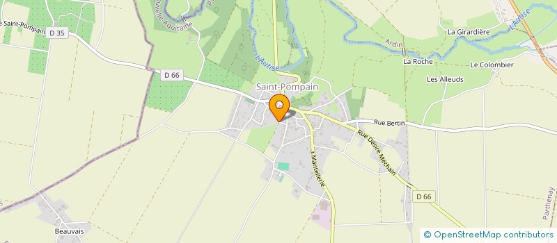 localisation de l'entreprise JOUMAT  SAINT-POMPAIN