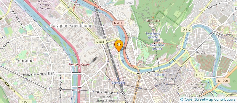 localisation de l'entreprise JOUMAYA à GRENOBLE