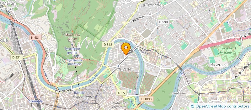 localisation de l'entreprise JOUMON à GRENOBLE