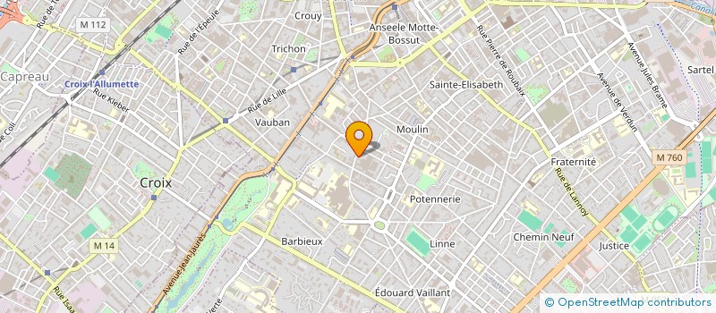 localisation de l'entreprise JOUNIN  ROUBAIX