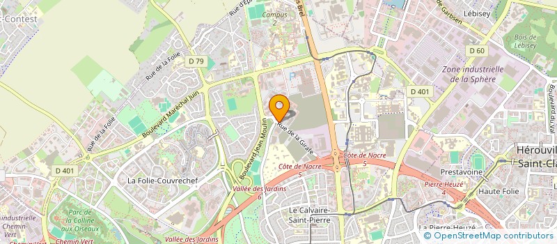 localisation de l'entreprise JOUONS ENSEMBLE à CAEN