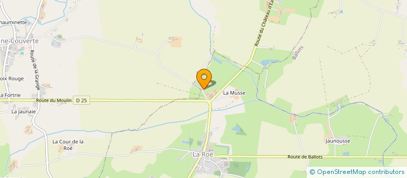 localisation de l'entreprise JOUQUAND MASSON  BRAINS SUR LES MARCHES