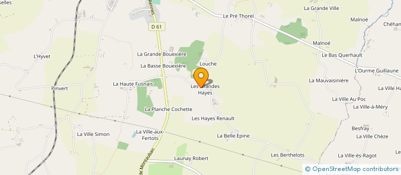 localisation de l'entreprise JOUQUAND SEBASTIEN  MEDREAC