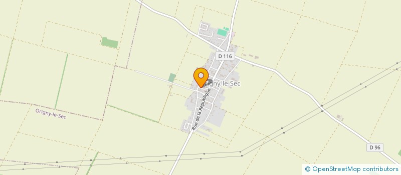 localisation de l'entreprise JOUQUINE GYM  ORIGNY-LE-SEC