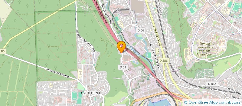 localisation de l'entreprise JOUR D'EXCEPTION  CANTELEU