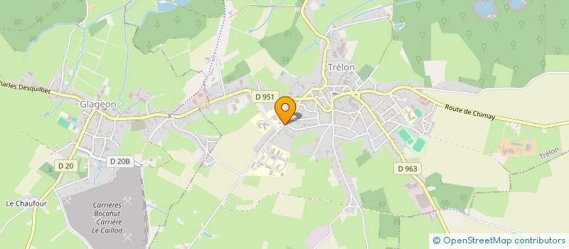 localisation de l'entreprise JOUR D'UN PARTAGE  TRELON