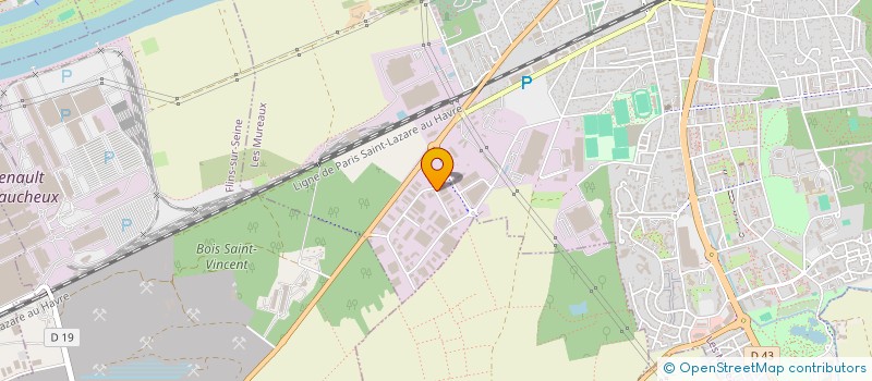 localisation de l'entreprise JOUR DE CHANCE à LES MUREAUX