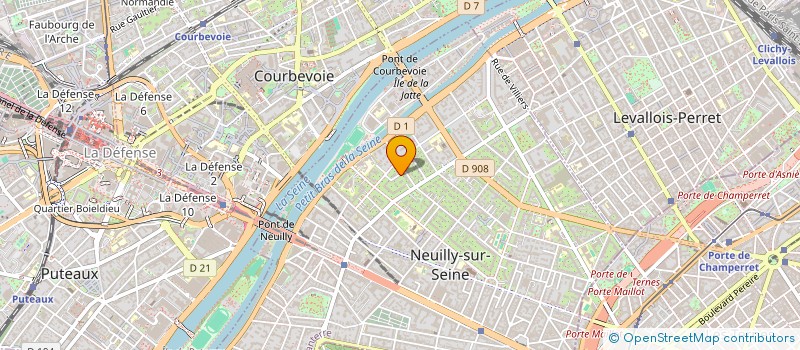 localisation de l'entreprise JOUR DE FETE  NEUILLY-SUR-SEINE