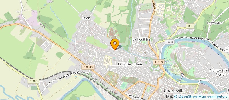 localisation de l'entreprise JOUR DE LA TERRE CHAMPAGNE-ARDENNE  CHARLEVILLE-MEZIERES