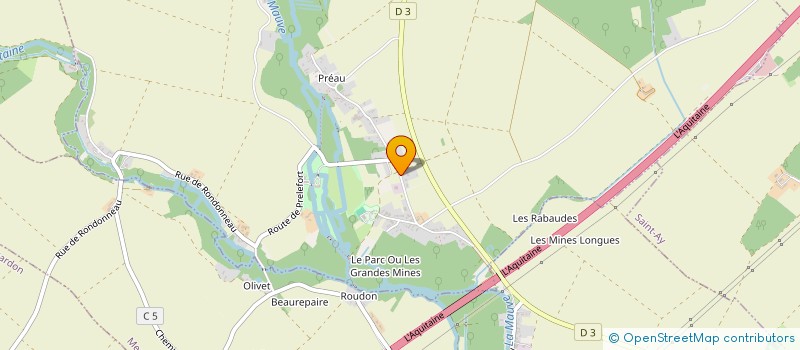 localisation de l'entreprise JOUR DE LUNE  MEUNG-SUR-LOIRE