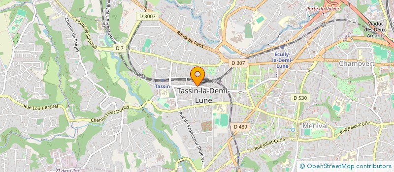 localisation de l'entreprise JOUR DE YOGA  TASSIN-LA-DEMI-LUNE