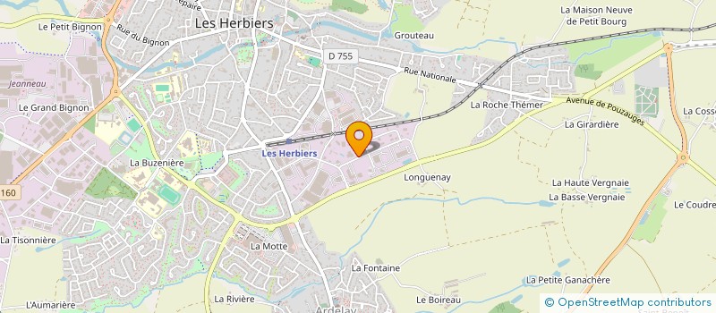 localisation de l'entreprise JOUR J'MEDIA  LES HERBIERS