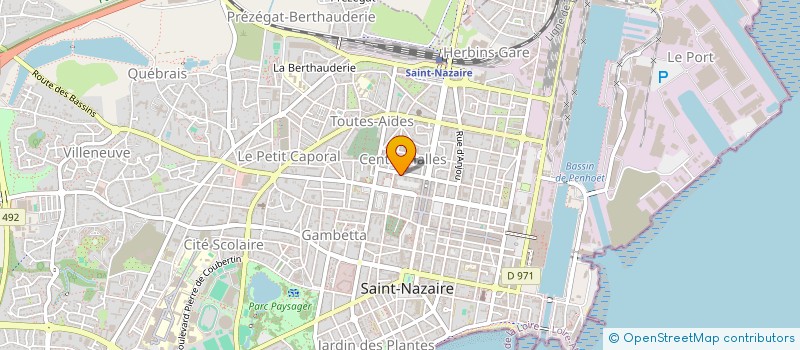 localisation de l'entreprise JOUR J PARTENAIRE D'EVENEMENTS à SAINT-NAZAIRE